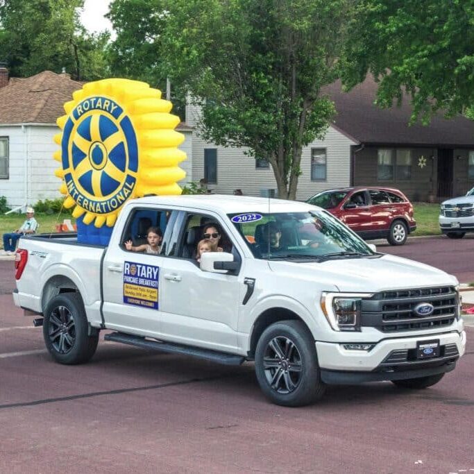 Rotary International Parade Float